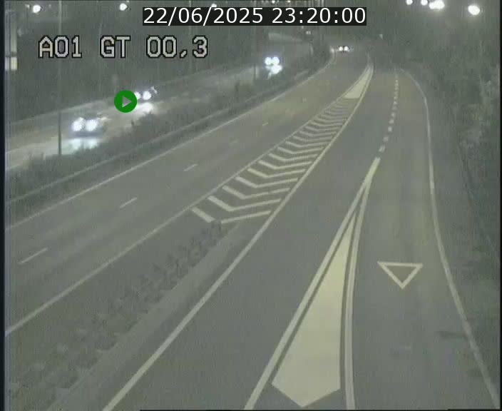 Traffic live webcam Luxembourg Croix de Gasperich - A1 direction Kirchberg - BK 0.3