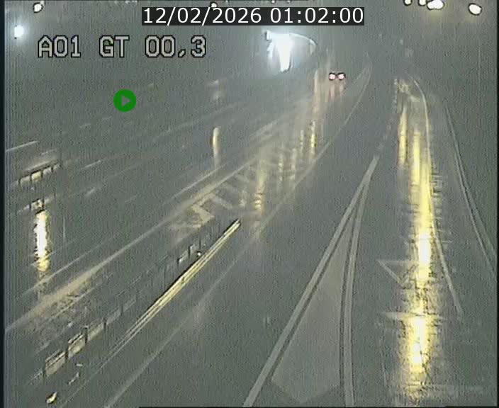 Traffic live webcam Luxembourg Croix de Gasperich - A1 direction Kirchberg - BK 0.3