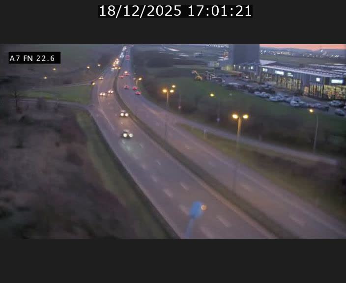 Caméra trafic Luxembourg - A7, Colmar-berg direction Mersch