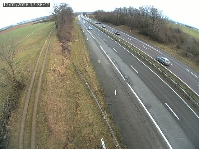 Caméra autoroute France - A30, Havange direction Metz