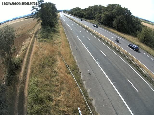 Caméra autoroute France - A30, Havange direction Metz