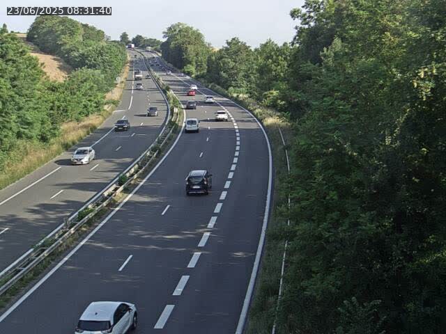 Caméra autoroute France - A33, Rosières direction Lunéville