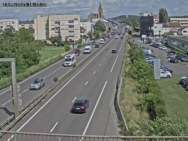 Caméra autoroute France - A31, Thionville direction Metz