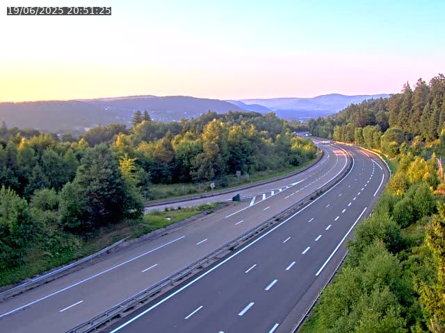 Caméra autoroute France - N57, Côte de la demoiselle direction Remiremont