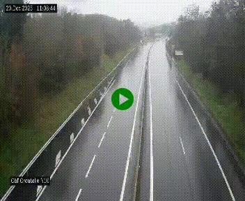 Webcam routière au début de la N10, au sud de Poitiers, proche de la jonction avec l'A10
