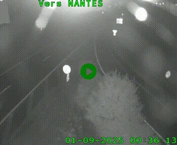 Webcam N147 au nord de Poitiers et à la jonction avec la A10