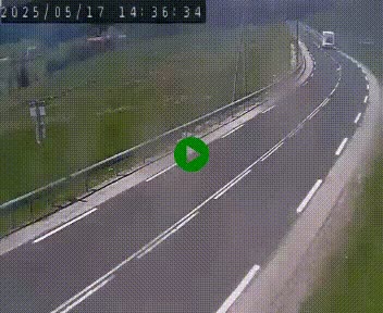 Webcam routière au niveau du col de la Chavade en Ardèche, sur la N102 à 1266 mètres d'altitude