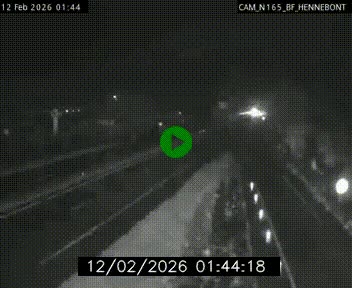 Webcam sur la N165 à hauteur de Hennebont, au nord de Lorient
