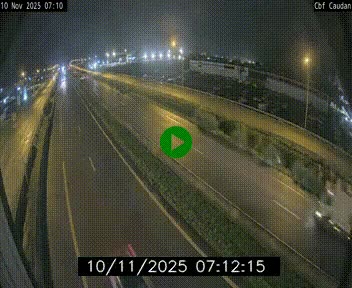 Webcam sur la N165 à hauteur de Caudan, dans le Morbihan.