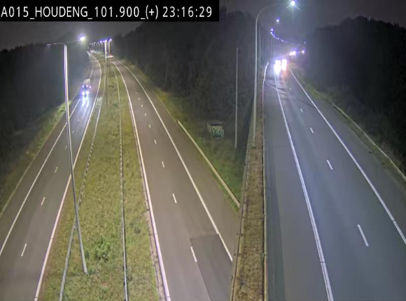 Webcam autoroute Belgique - Houdeng-Goegnies - Jonction E19/E42 direction Tournai/Mons - BK 101.85
