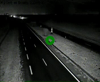 Webcam à hauteur de Vert-en-Drouais sur la N12, en périphérie de Dreux. Vue orientée vers Alençon