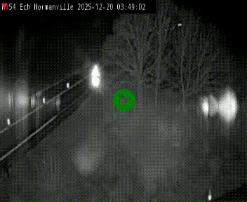 Webcam à hauteur du Leclerc Normanville sur la N154. Vue orientée vers Rouen