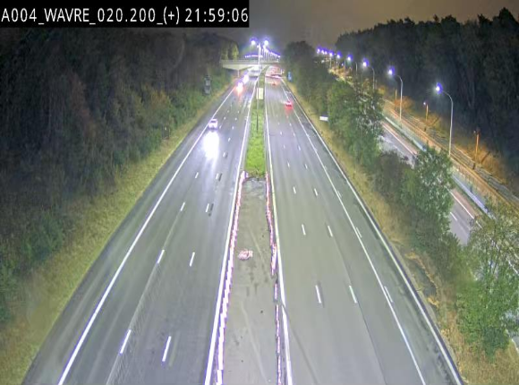 Webcam @ Wavre-sud KP 19.6, A4/E411