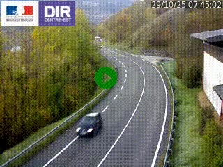 Caméra trafic sur la N90 à Bourg-Saint-Maurice, en provenance d'Aoste et en direction d'Albertville