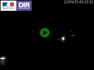 Caméra trafic à Meylan sur la Rocade-Sud de Grenoble en direction d'Aix-en-Provence