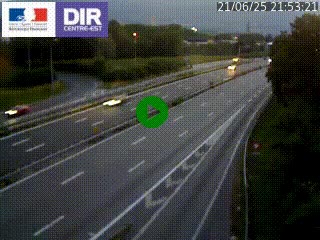 Caméra routière à hauteur de la sortie 15 Chambéry-centre au PK 4,103 en direction d'Albertville