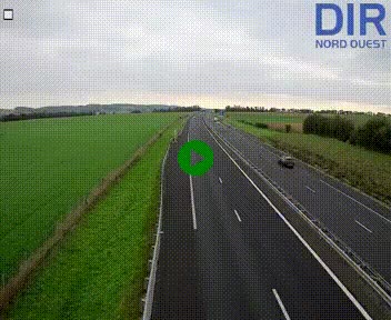 Webcam sur A84 à hauteur de l'échangeur de Poilley avec la N175, au sud d'Avranches