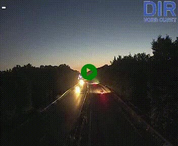 Webcam sur le périphérique de Caen (N814) à l'est de la ville, à Mondeville hauteur de la sortie 2, Presqu'île-Rives de l'Orne, au bout de l'autoroute A13