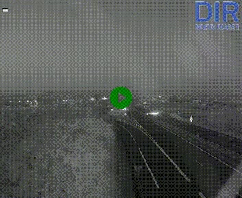 Webcam au début de l'A84 sur le périphérique Ouest de Caen (N814) à hauteur de la sortie 9, Porte de Bretagne