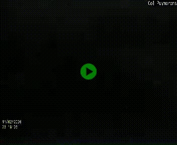 Webcam Col du Puymorens sur N320, en direction de Pas de la Casa (Andorre)