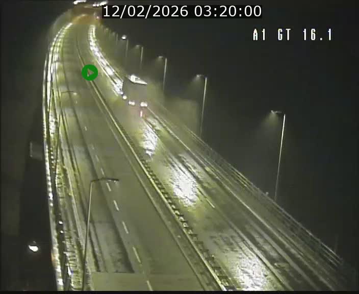 Traffic live webcam Luxembourg Niederanven - A1 direction Allemagne - BK 16.1
