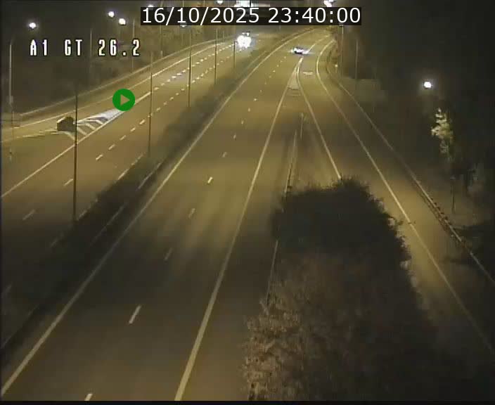 Traffic live webcam Luxembourg Grevenmacher - A1 direction Allemagne - BK 26.2