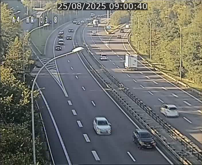 Webcam traffic A4 Luxembourg - BK 3.8 - Leudelange (direction Esch sur Alzette)