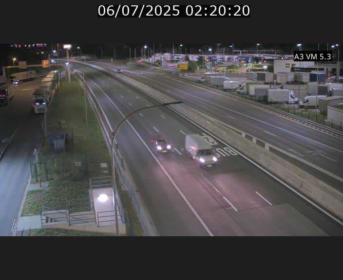 Traffic live webcam Luxembourg Aire de Berchem - A3 - BK 5 - direction France