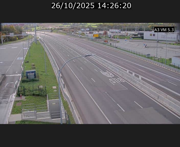 Traffic live webcam Luxembourg Aire de Berchem - A3 - BK 5 - direction France