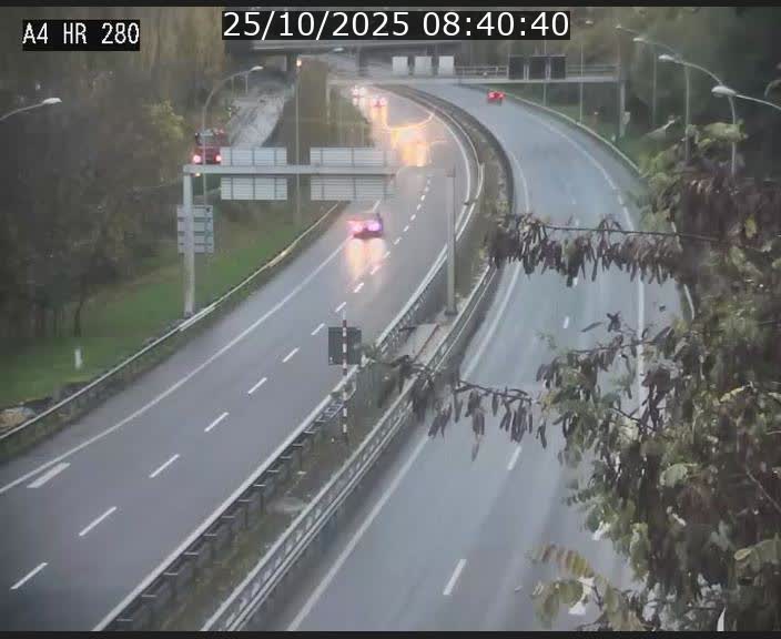 Webcam traffic A4 Luxembourg - BK 0.2 - P+R Bouillon (direction Luxembourg)