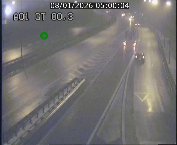 Traffic live webcam Luxembourg Croix de Gasperich - A1 direction Kirchberg - BK 0.3