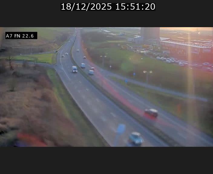 Caméra trafic Luxembourg - A7, Colmar-berg direction Mersch