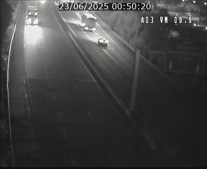 Webcam Autoroute à la Croix de Bettembourg - A3 - BK 9.9 - direction France