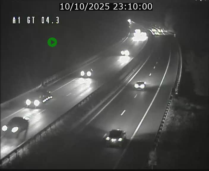Traffic live webcam Luxembourg Itzig - A1 direction Sandweiler - BK 4.3