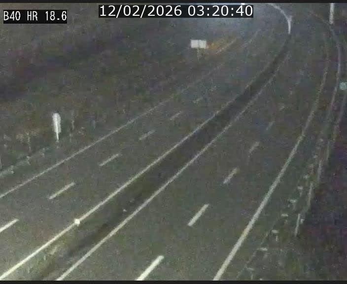 Webcam sur la route de liaison entre Micheville et Esch-Belval à la frontière entre le Luxembourg et la France. Vue orientée vers la Lorraine.