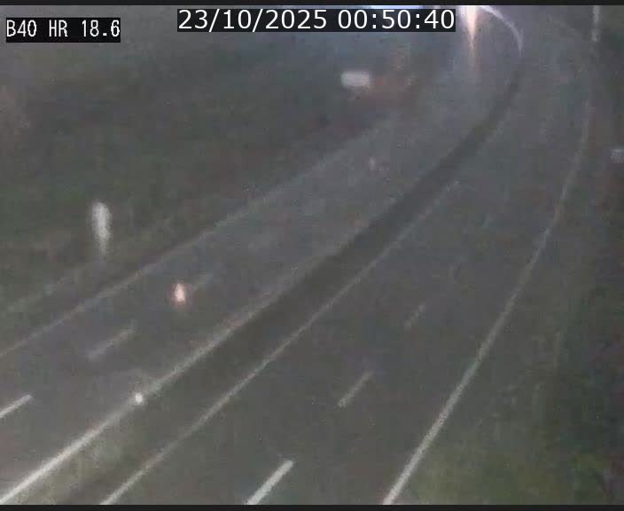 Webcam sur la route de liaison entre Micheville et Esch-Belval à la frontière entre le Luxembourg et la France. Vue orientée vers la Lorraine.