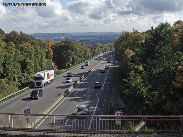 Caméra autoroute France - A33, Houdemont direction Lunéville