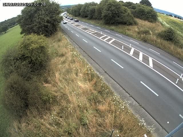 Caméra autoroute France - N52, Mont-saint-Martin vers Luxembourg