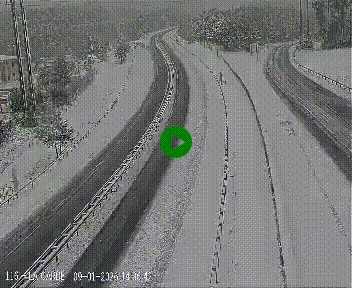Caméra autoroute A75 à hauteur du col du rocher blanc en direction de Montpellier