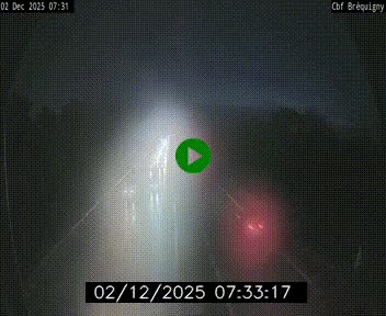 Webcam sur le périphérique de Rennes (N136) à hauteur du quartier Bréquigny, au sud de la ville