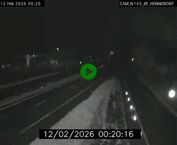 Webcam sur la N165 à hauteur de Hennebont, au nord de Lorient