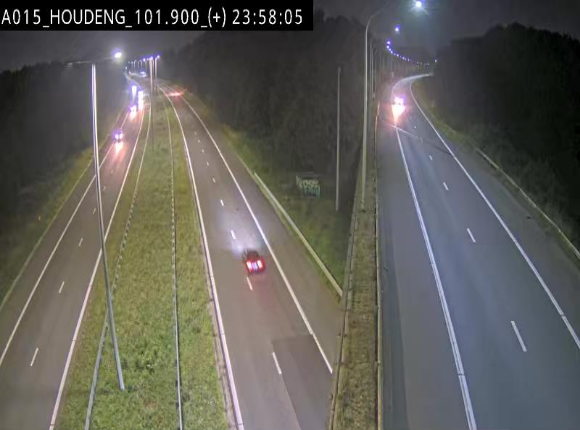 Webcam autoroute Belgique - Houdeng-Goegnies - Jonction E19/E42 direction Tournai/Mons - BK 101.85