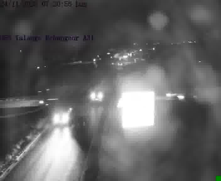 Webcam sur la D55 à Talange au niveau du pont surplombant l'A31 (sens droite-gauche vers Luxembourg). Vue orientée vers Ay-sur-Moselle.