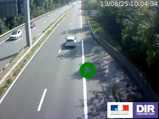 Webcam sur la nationale N90 à Gilly-sur-Isère, en direction et à proximité d'Albertville