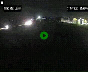 Webcam en périphérie de Chartres sur la N123, à hauteur de Luisant. Vue orientée vers Chartres