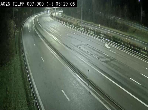 Webcam autoroute A26/E25 à Esneux, en Belgique en direction Luxembourg - BK 7.9