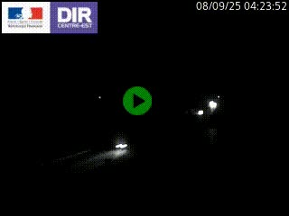 Caméra trafic à Meylan sur la Rocade-Sud de Grenoble en direction d'Aix-en-Provence