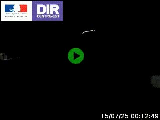 Web cam sur la N90 à Aime, en provenance de Bourg-Saint-Maurice et en direction d'Albertville