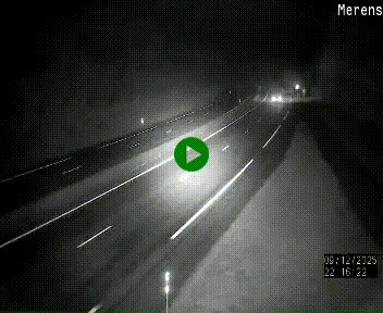 Webcam Ax-les-Thermes sur N20, en direction d'Andorre