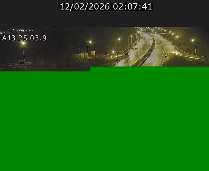 Traffic live webcam Luxembourg Differdange - A13 direction Esch-sur-Alzette - BK 3.9